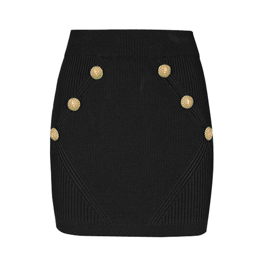 Classic Knitted Woolen Skirt