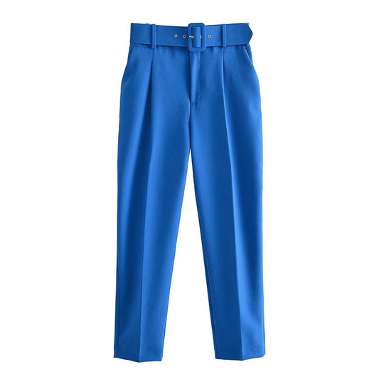 Vibrant Pleated Pants