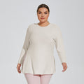 Curve Slim Fit Side Slit Sports Top