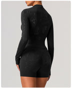 Sculpt Long Sleeve Crop Top