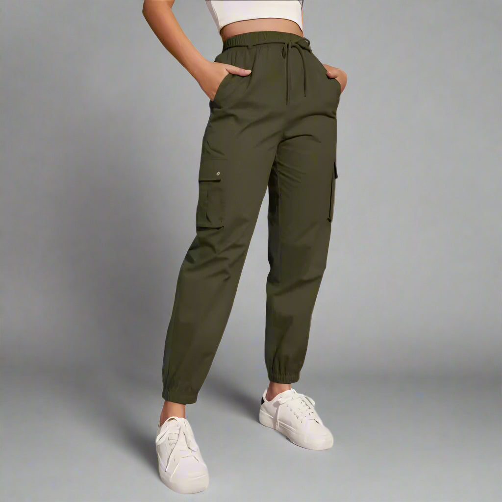 Wide Leg Ankle Tied Pants