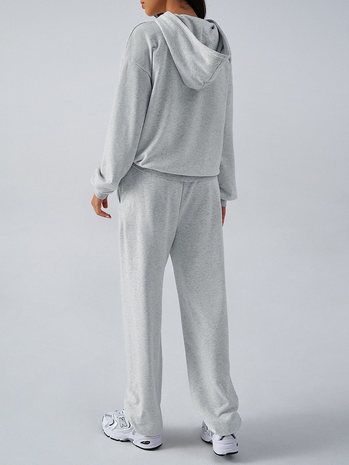 Hooded Sweater Sweat Set