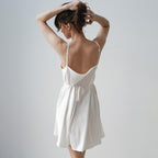 Satin Like Slip Style Nightdress