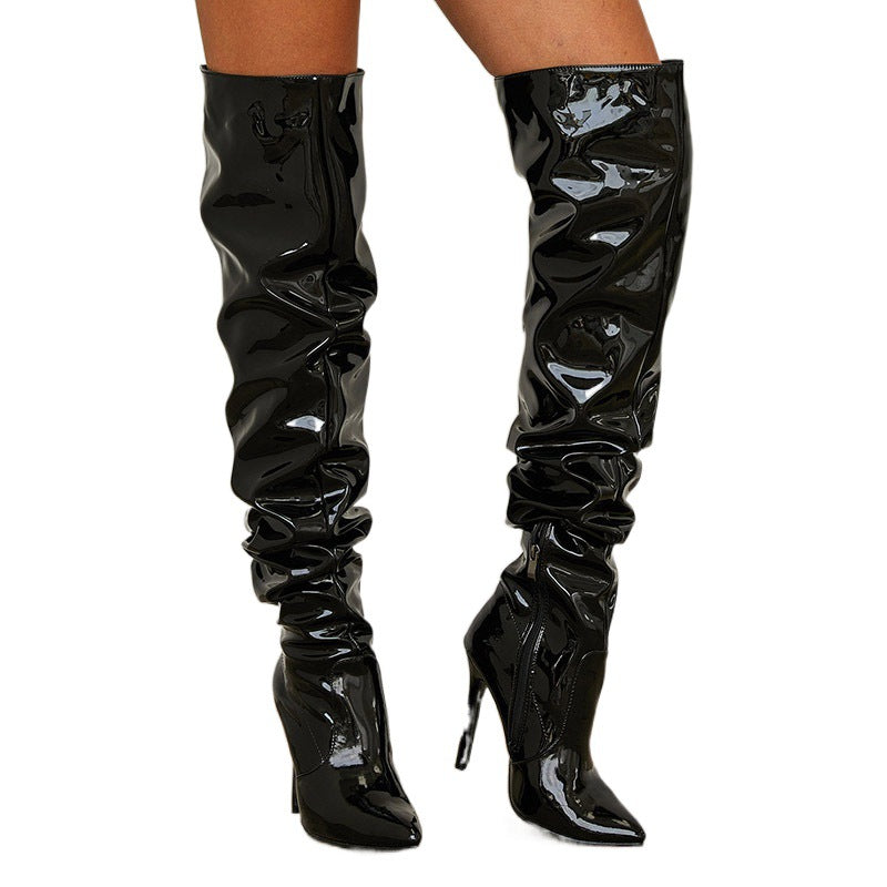 Catwalk Pointed Stiletto Heel Boots