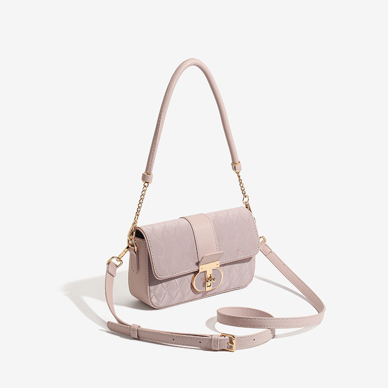 Peach Oolong French Shoulder Bag