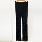 Lace Zebra Stripes Velvet Set