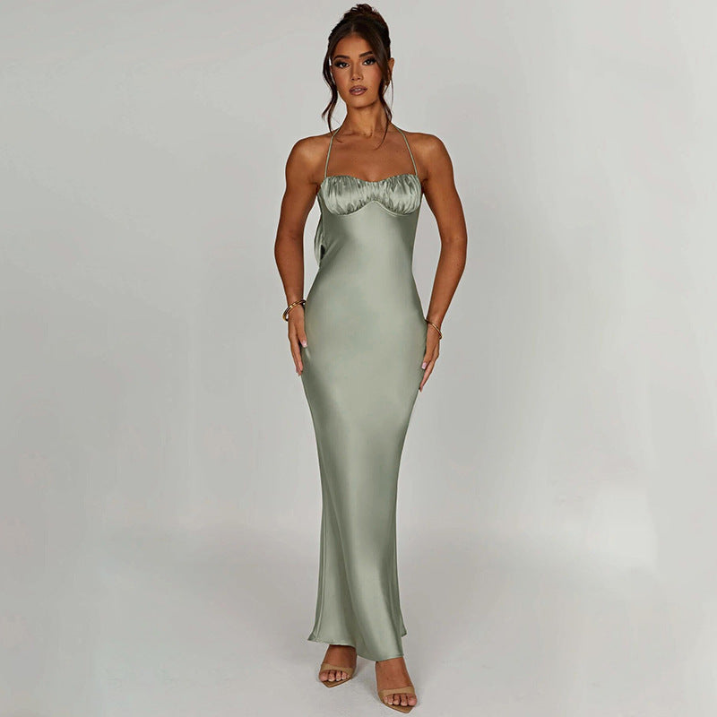 Backless Sheath Evening Dress