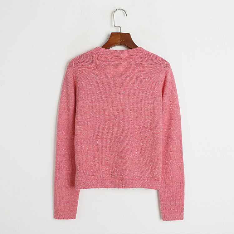 Classic Single Breasted Knitted Cardigan