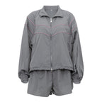 Sprint Zip Jacket Shorts Set