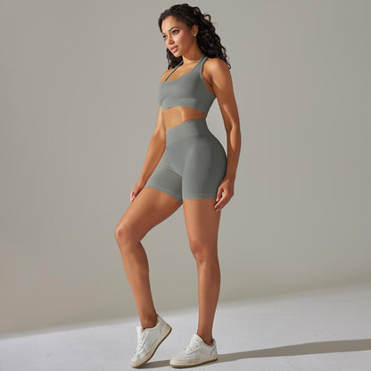 High Waist Top & Two Piece Active Set