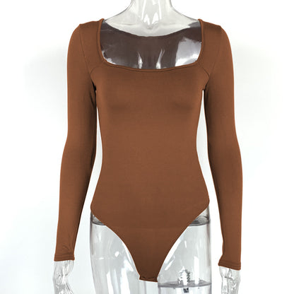 Square-Neck Bodysuit