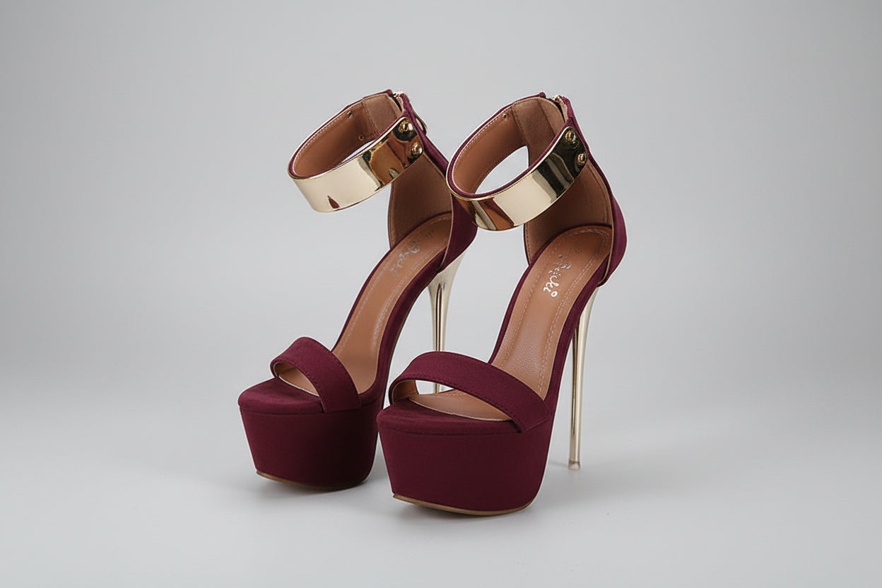 Suede Stiletto Heels