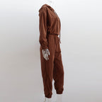 Luxe Corduroy Hooded Sweat Set