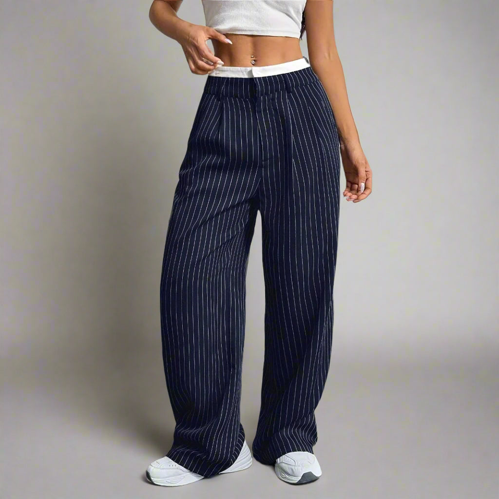 Casual Loose Drooping Straight Leg Pants