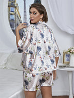 Two Piece pajama short Set
