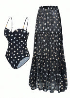 Two Piece Polka Dot Beachwear