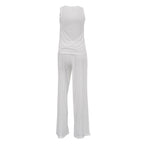 Comfort Casual Sleeveless Loungewear Sets