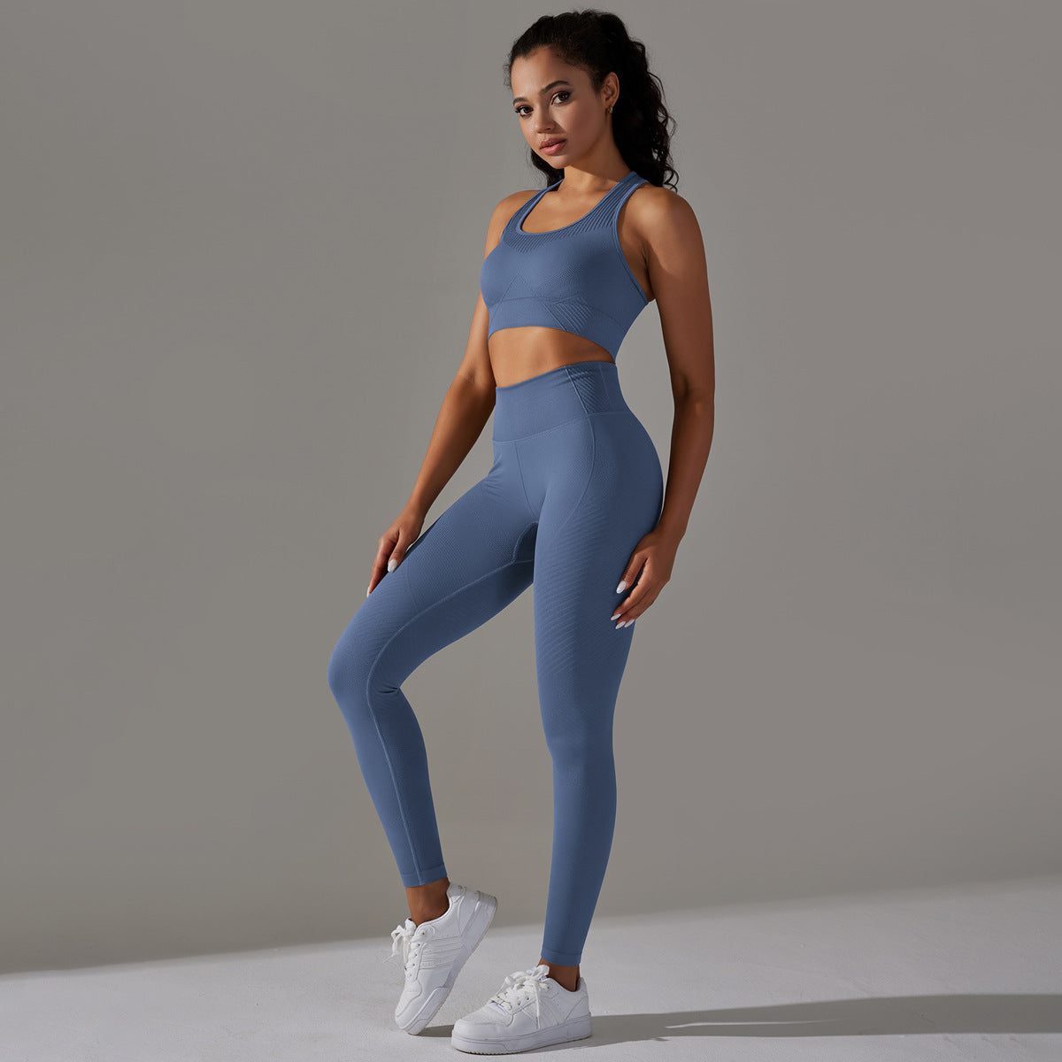 Seamless Knitted Jacquard Active Set