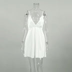 Satin Like Slip Style Nightdress