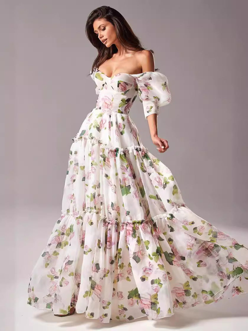 Off The Shoulder Fairy Evening Dress