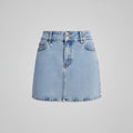 Sheath Denim Skirt
