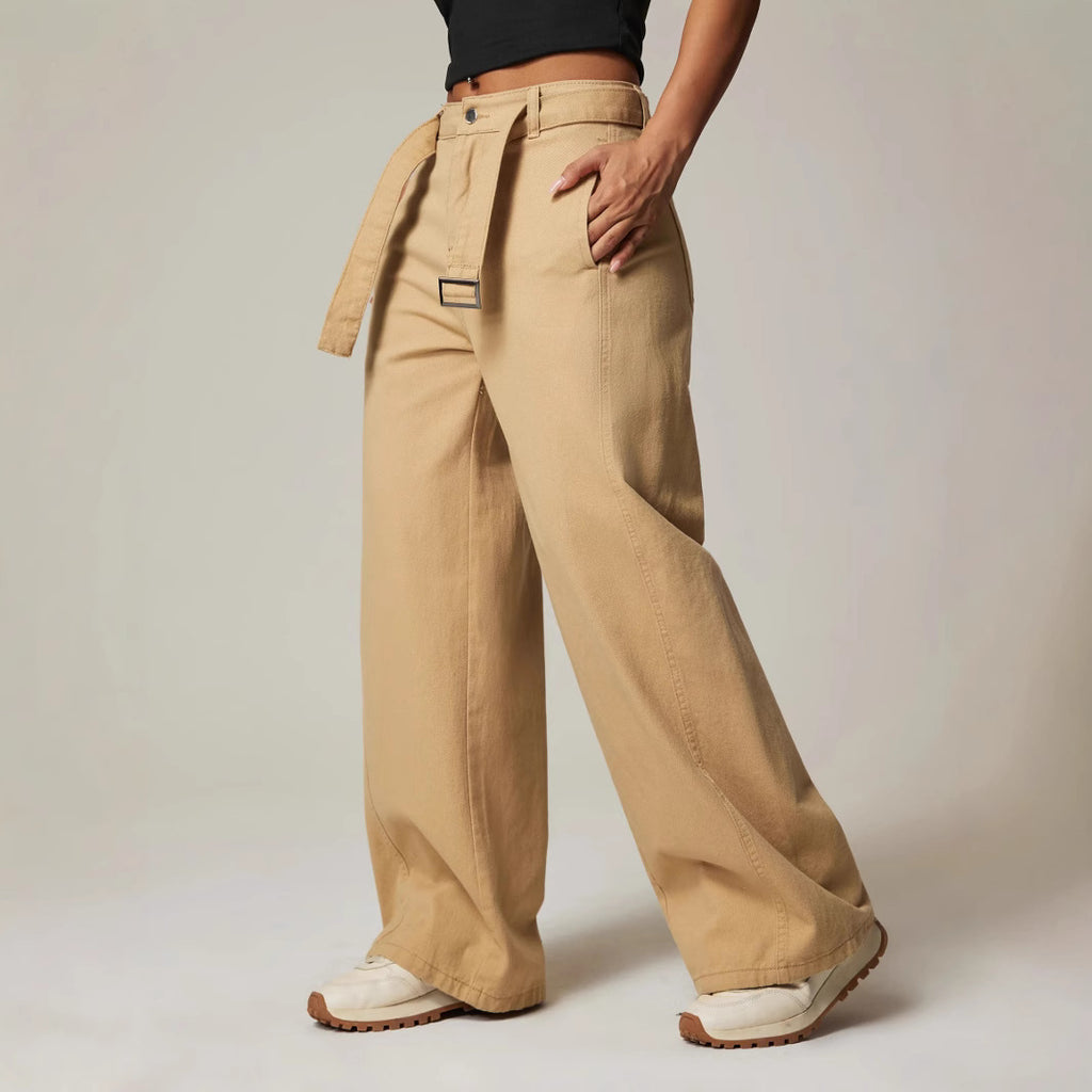 Casual Straight Leg Pants