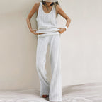 Stripe Knitted Pajamas
