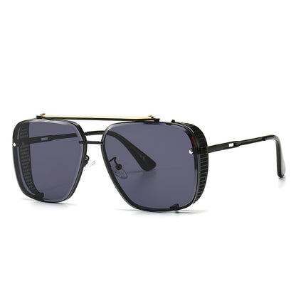 Modern Retro Square Frame Sunglasses