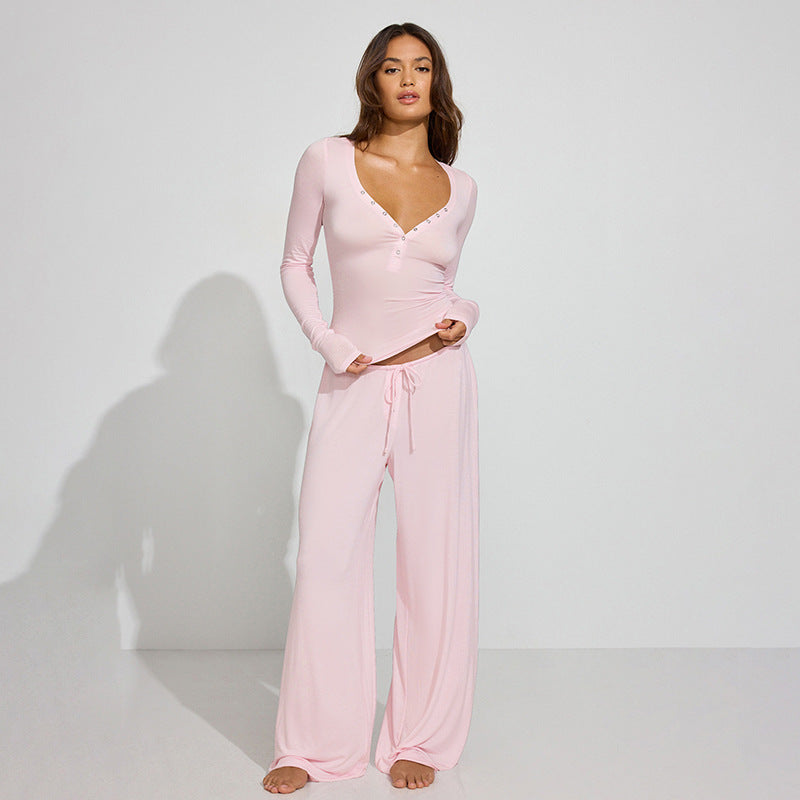 Casual Two Piece Loungewear Sets