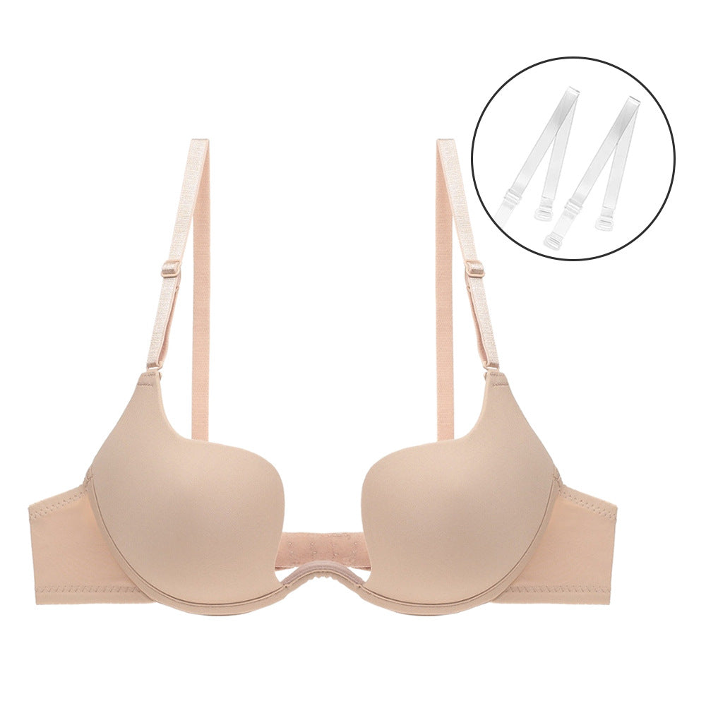 U Shaped Three Shoulder Strap Bra