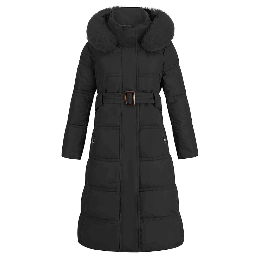 Fur Collar Winter Padded Coat - ALL HERZ FASHIONS