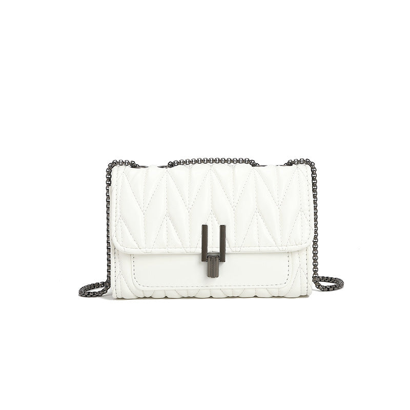 Wild Chic Lock Shoulder Bag