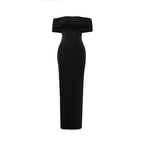 The Nocturne Off-Shoulder Maxi Dress