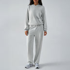 Hooded Sweater Sweat Set