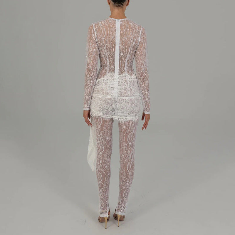 Floral Lace Jumpsuit