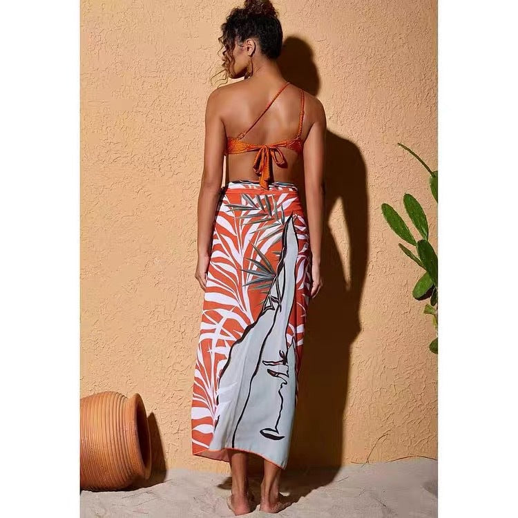 Push up Bikini Split Swimwear Set