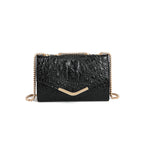 All Match Small Square Crocodile Shoulder Bag