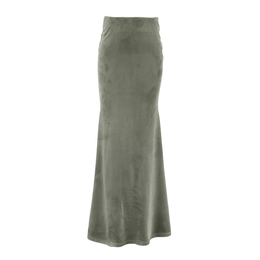 Silver Fox Fishtail Skirt