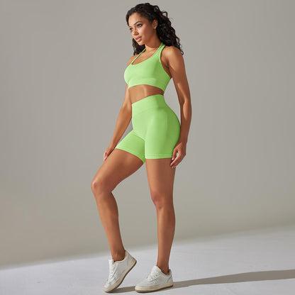 High Waist Top & Two Piece Active Set