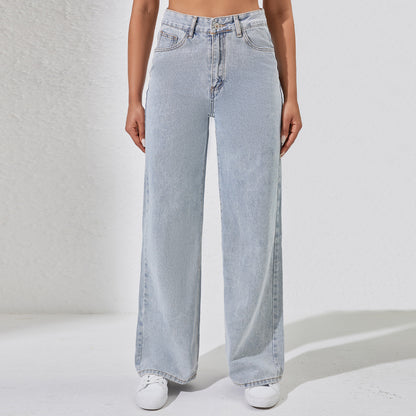 Casual Loose Wide Leg Jeans