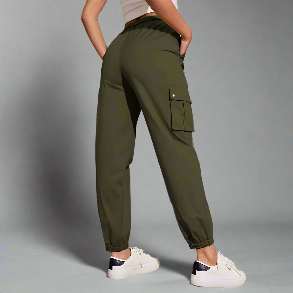 Wide Leg Ankle Tied Pants