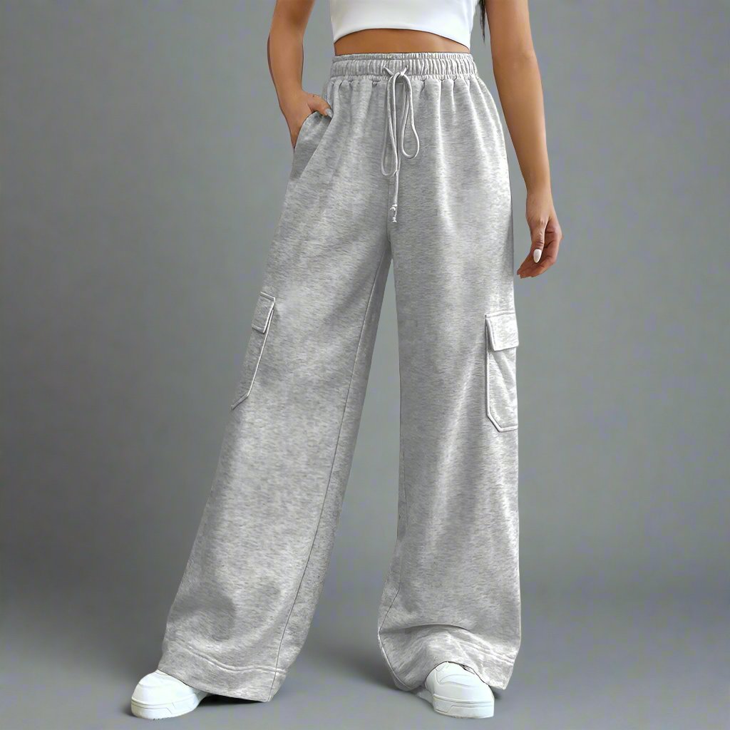 Straight Wide Leg Sweatpants