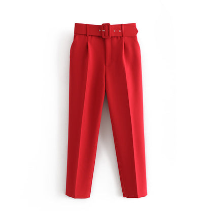 Vibrant Pleated Pants