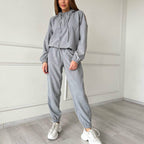 Luxe Corduroy Hooded Sweat Set