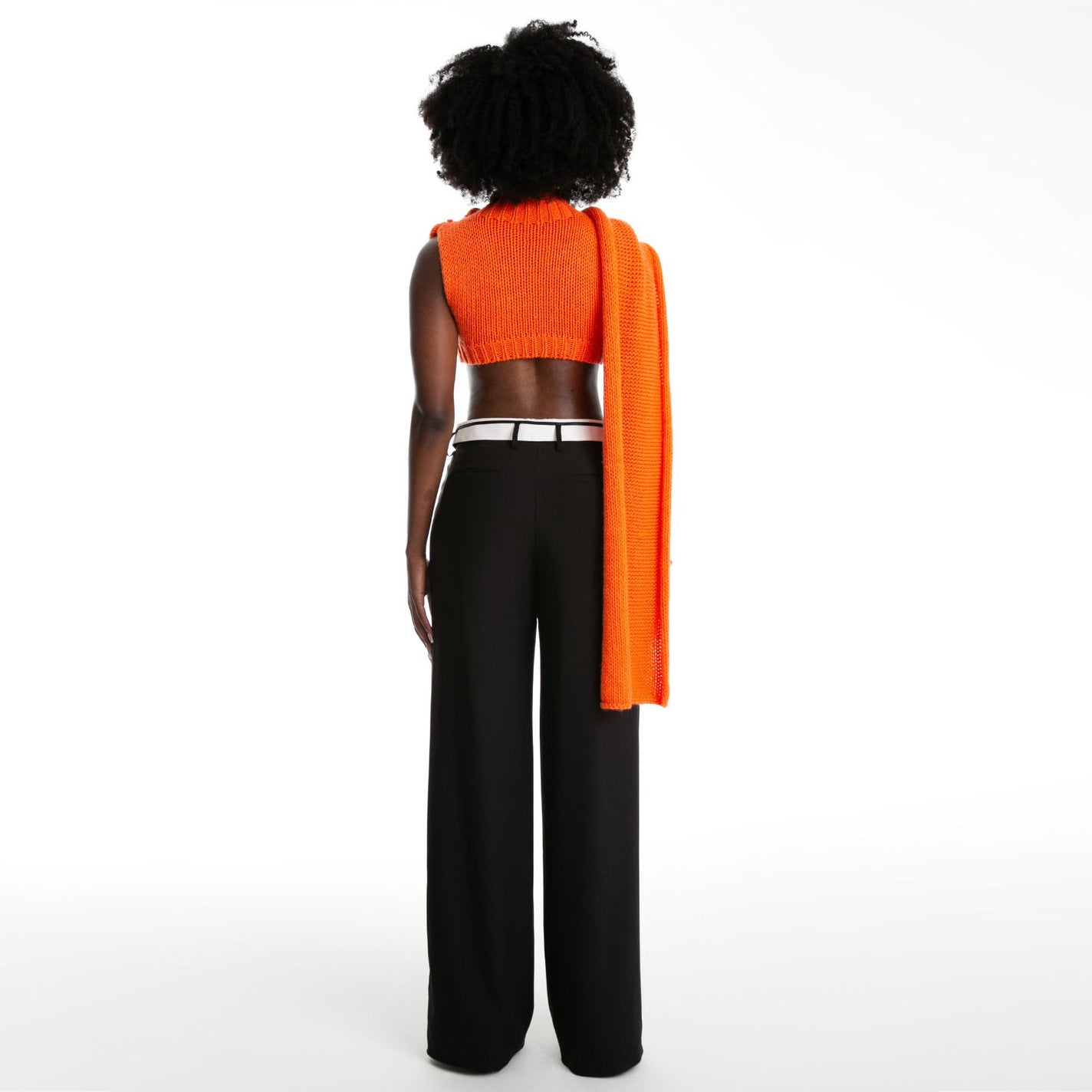 Retro Draping Work Pant