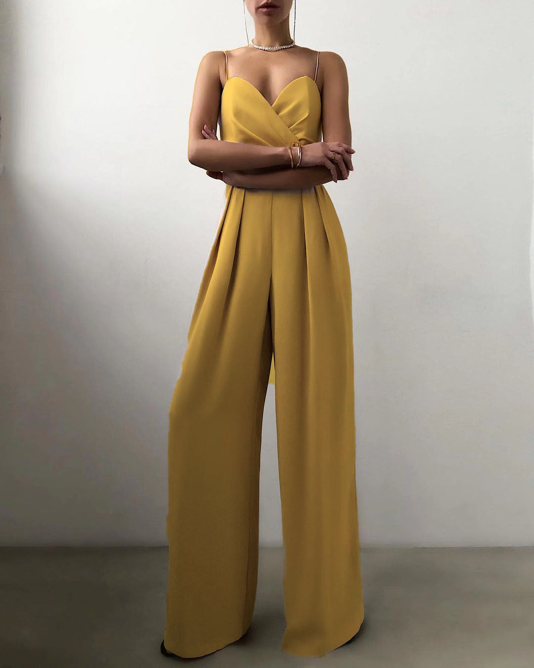 Sling Mop Floor Minimalist Jumpsuit