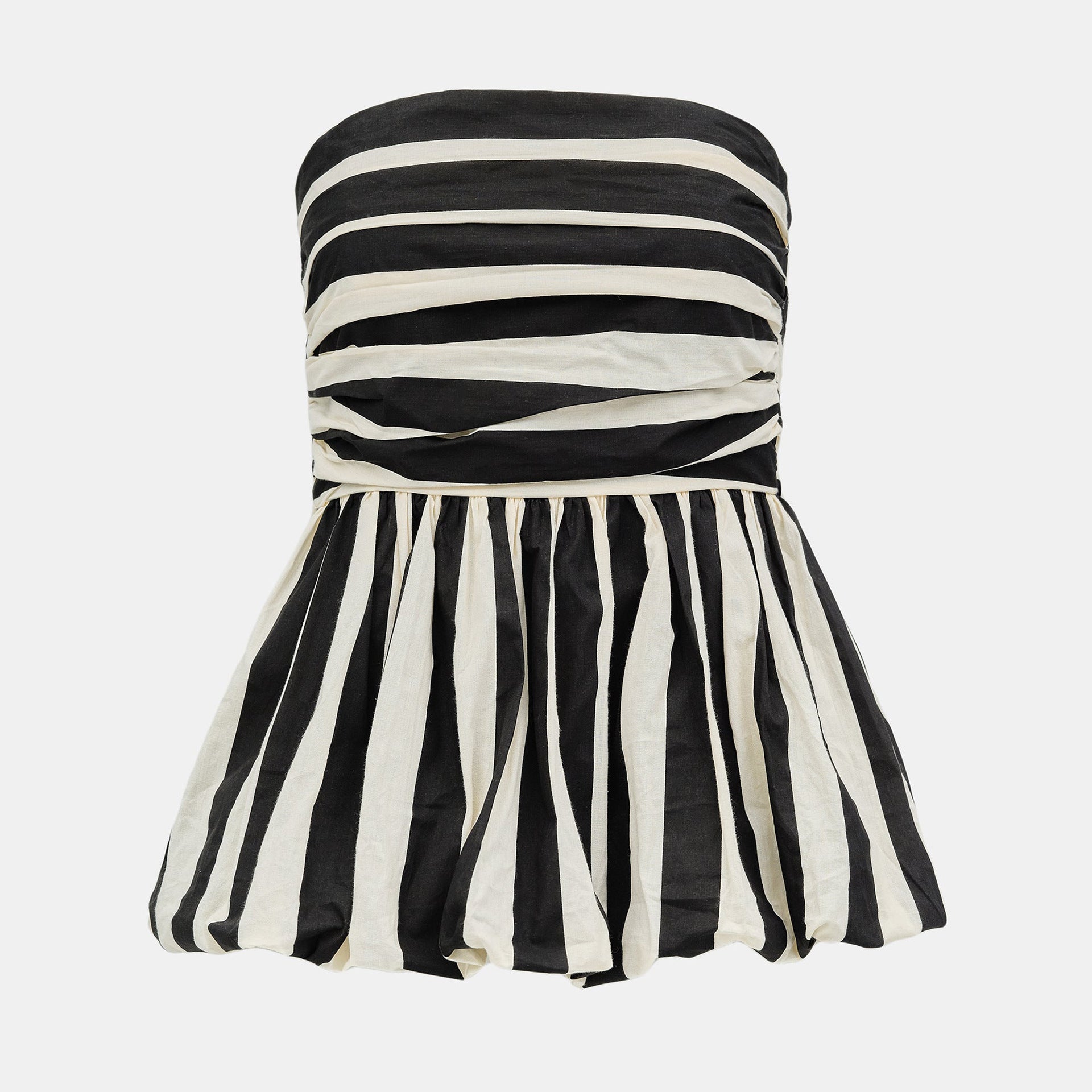 Tube Top Bud Striped Top