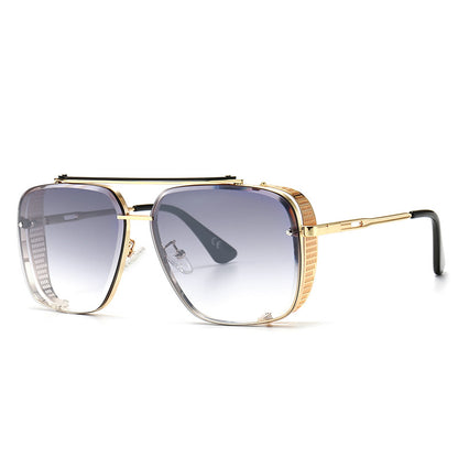 Modern Retro Square Frame Sunglasses