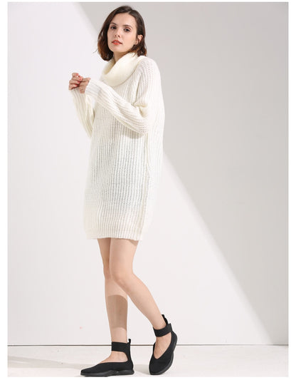 Pullover Bottoming Sweater Dress