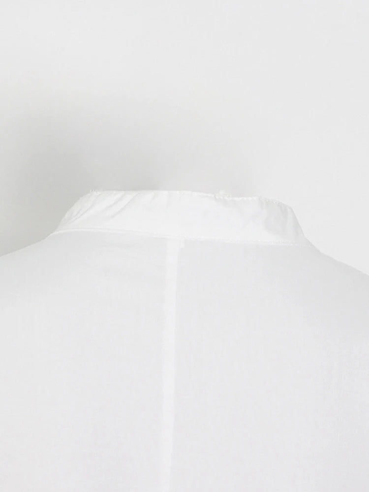 Tunic Spliced Ruffle Blouse